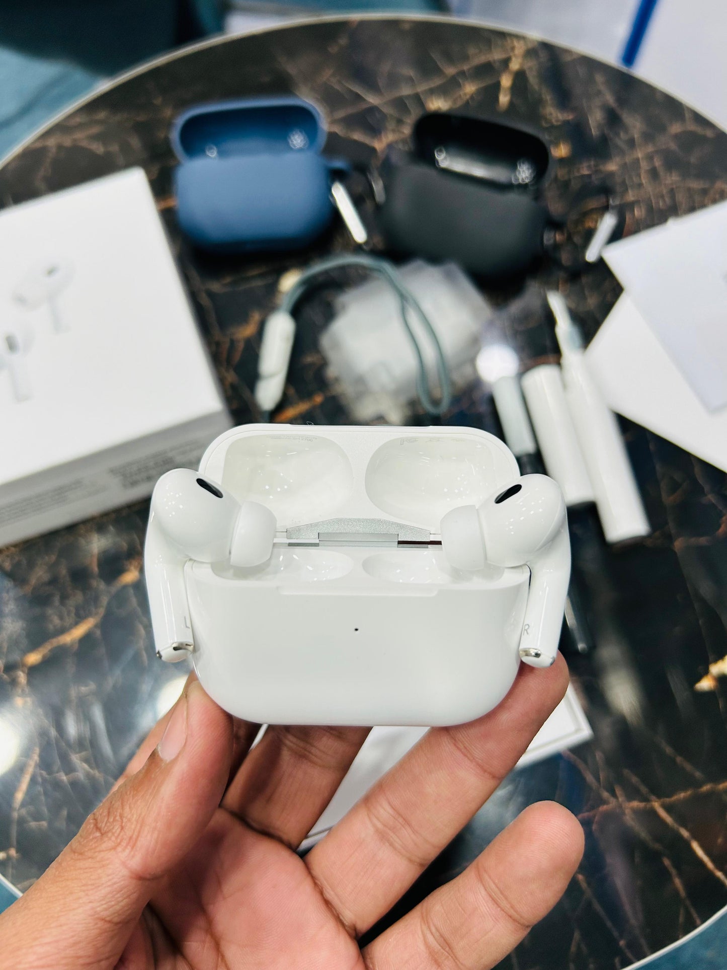 Airpods Pro Deal with case and lanyard